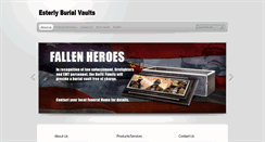 Desktop Screenshot of esterlyburialvaults.com